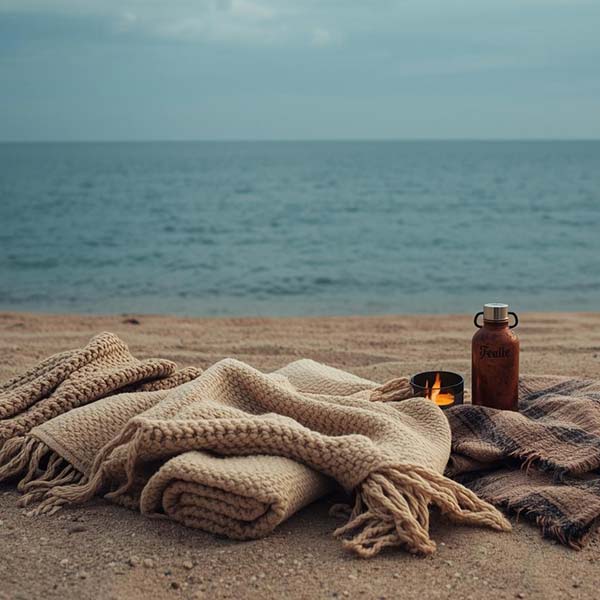 Blankets On The Beach - Brave Retreat